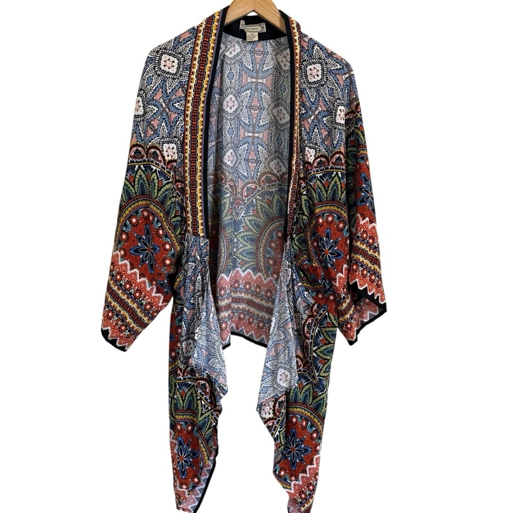 Flying Tomato Kimono Shawl Cardigan Women’s One Size S/M